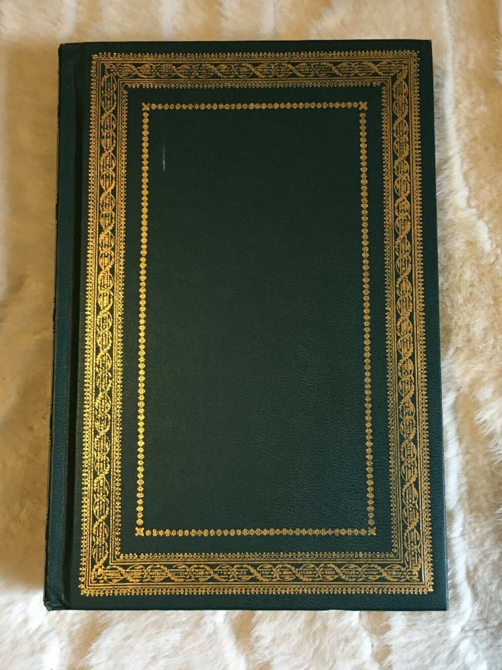 VTG MCM Sir Walter Scott Ivanhoe ICL Gilt Hardcover Green Lexhide Mercier Bind